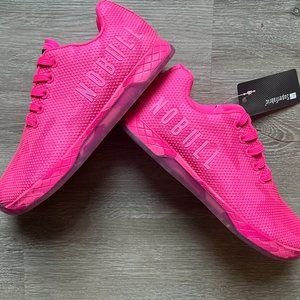 [NWT] NOBULL Neon Pink Camo Trainer+ (Womens 6.5)